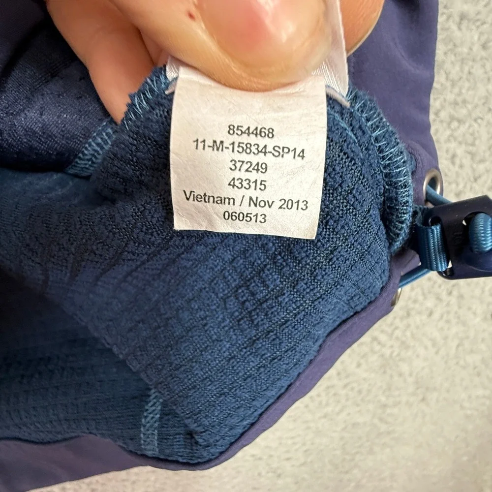 REI Co-op Mens XL Fleece Vest Blue‎ Sleeveless Full Zip Outdoor Activewear